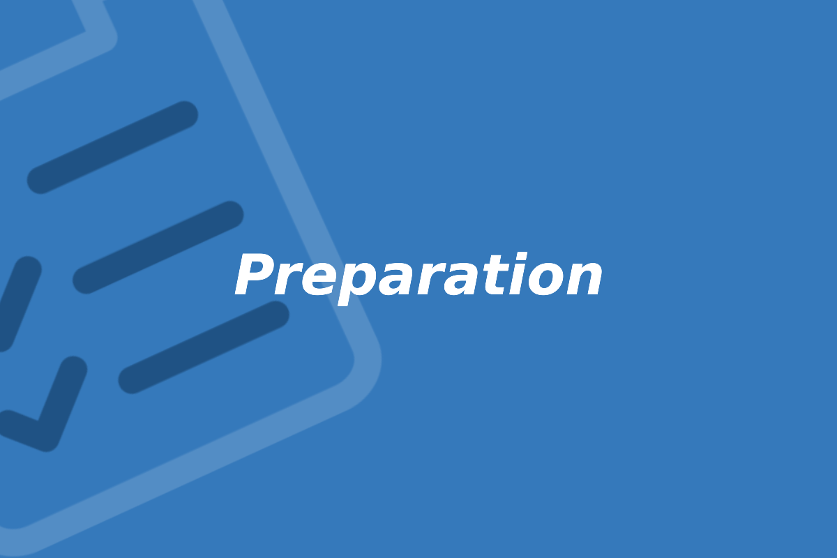 WP1: Preparation